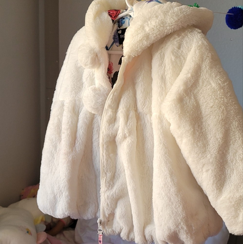Super soft formal winter coat with hood